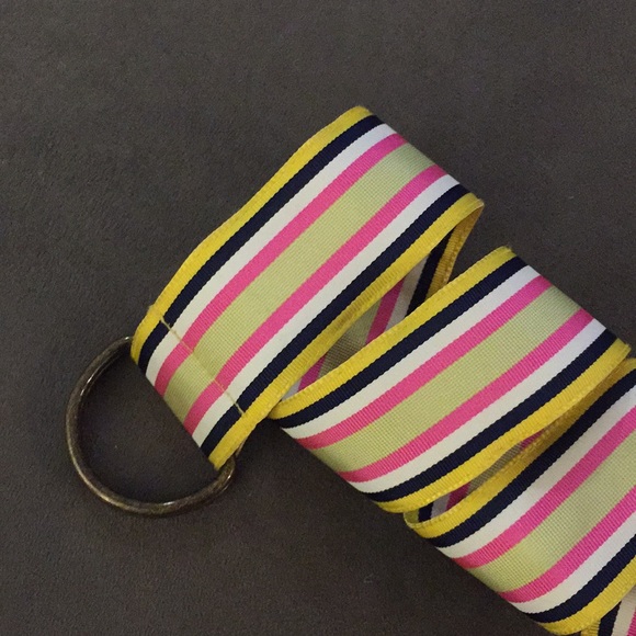 J. Crew multi-stripe ribbon belt - Picture 2 of 3